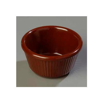 Carlisle S28769 - Fluted Ramekin 4 Oz., Chocolate - Pkg Qty 48