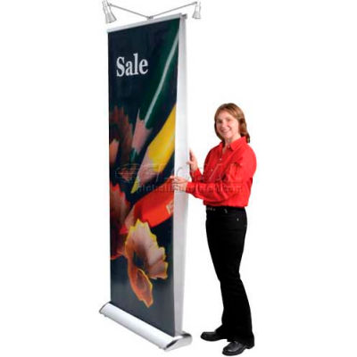 Double Sided Deluxe Roll Up Kit, 48"W