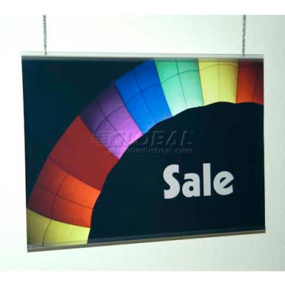 Top Print Hanging System, Two 4' Pieces