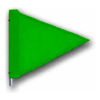 Heavy Duty drapeau, 12 "x 9 » vert