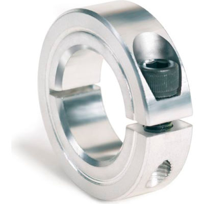 One-Piece Clamping Collar, 15/16", Aluminum