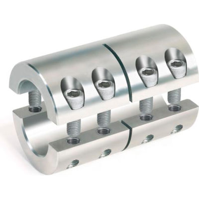Metric Two-Piece Industry Standard Clamping Couplings, 9mm, Stainless Steel