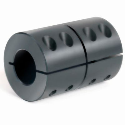 One-Piece Clamping Couplings Recessed Screw, 1", Black Oxide Steel