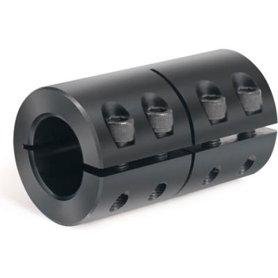 Metric One-Piece Industry Standard Clamping Couplings, 9mm, Black Oxide Steel