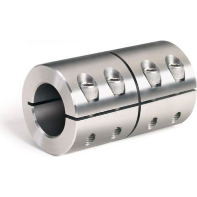 Metric One-Piece Industry Standard Clamping Couplings, 15mm, Stainless Steel