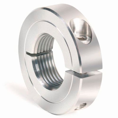 One-Piece Threaded Clamping Collar Recessed Screw, Stainless Steel, TC-062-11-S