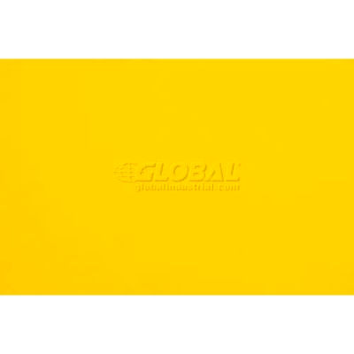 Doublure d’étagère en PVC Chadko™, 18 po L x 18 po P, jaune - Quantité d’emballage de 2