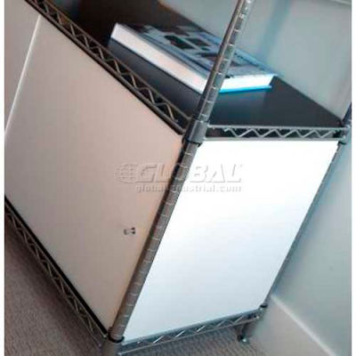 Kit d’enceinte - Porte de glissière 18 x 60 x 18, bleu