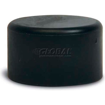 Replacement End Caps, 1", Black, 24/Pk.