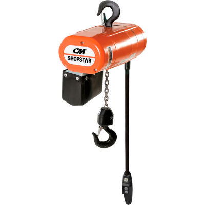 Hoists & Cranes | Hoists-Electric Powered | CM® ShopStar 300 Lb ...