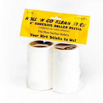 Roll ' n aller nettoyage outil Klean Stick Mini 4" recharges, 12 Rolls - ADR-RECHARGE-4