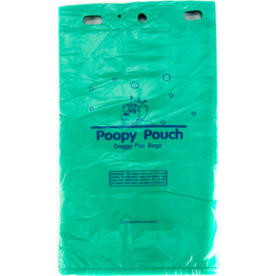 Pochette poopy en-tête des déchets animaux sacs, 12 paquets de 200 sacs/paquet