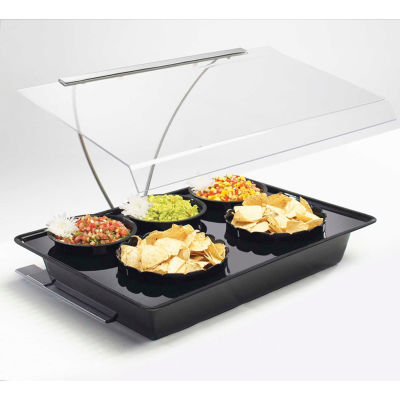 Cal-Mil 1018 Portable Sneeze guard 23-3/4"W x 21"D x 15"H