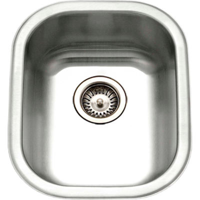 Houzer® CS-1407-1 Club Series Undermount Medium Bowl Bar/Prep Sink