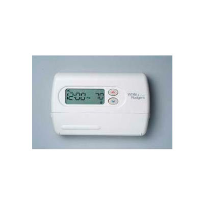 White-Rodgers™ mono-étage H 1/1 C 5 + 1 + Thermostat Digital Programmable de 1 jour, 1F80-361
