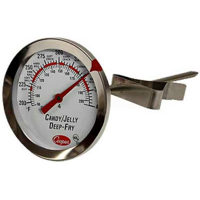 Cooper-Atkins® Candy/Jelly/Deep-Fry Thermometer, 322-01-1, Nsf, Haccp - Min Qty 9