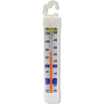 Cooper-Atkins® Vertical Glass Tube Refrigerator/Freezer Thermometer, 330-0-1