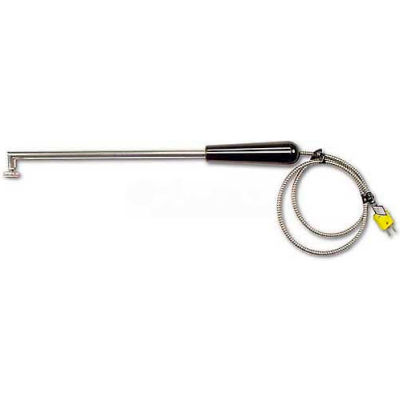 Cooper-Atkins® Thermocouple, 50001-K, Bell Surface Probe, 90° Right Angle Shaft, Type K