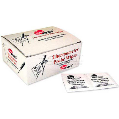 Cooper-Atkins® Probe Wipes, 9150-0-8, Carton With 10 Dispenser Boxes Of 200 Each