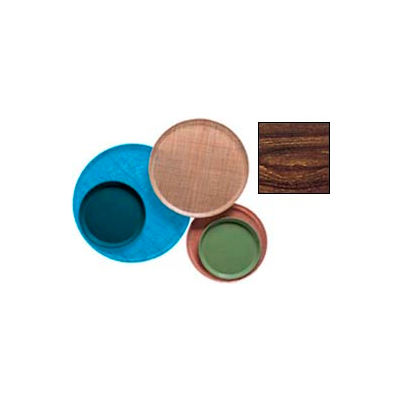 Cambro 1000308 - Camtray 10" Round, Burma Teak - Pkg Qty 12