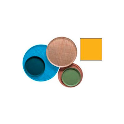 Cambro 1000504 - Camtray 10" Round, Mustard - Pkg Qty 12