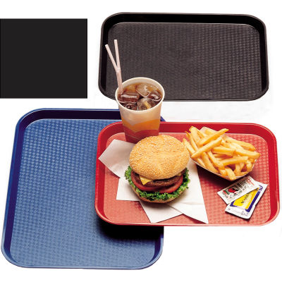 Cambro 1014FF110 - Tray Fast Food 10" x 14", Black - Pkg Qty 24