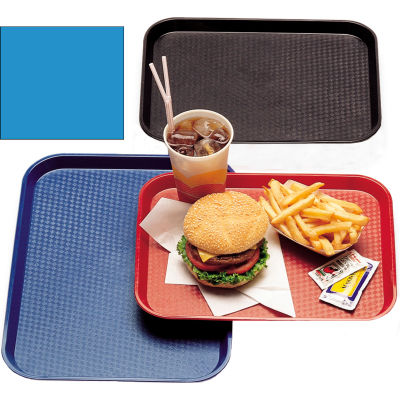 1014FF168 cambro - restauration rapide plateau 10 "x 14" - bleu, qté par paquet : 24