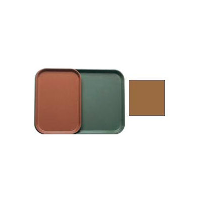Cambro 1015508 - Camtray 10" x 15" Rectangle, Suede Brown - Pkg Qty 24