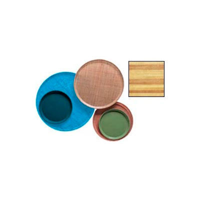 Cambro 1200303 - Camtray 12" Round, Light Butcher Block - Pkg Qty 12