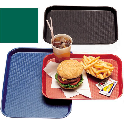 Cambro 1216FF119 - Tray Fast Food 12" x 16", Sherwood Green - Pkg Qty 24