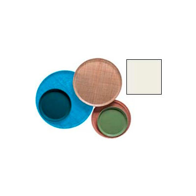 Cambro 1400101 - Camtray 14" Round, Antique Parchment - Pkg Qty 12