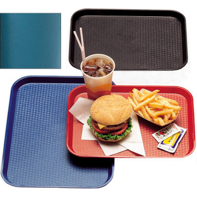 Cambro 1418FF414 - Tray Fast Food 14" x 18", Teal - Pkg Qty 12