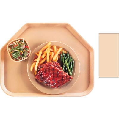 Cambro 1418TRCW133 - Tray Camwear 14" x 18" Trap, Beige - Pkg Qty 12