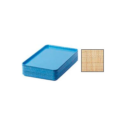 Cambro 1826204 - Camtray 18" x 26" Rectangular, Rattan - Pkg Qty 6