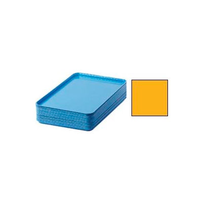 Cambro 1826504 - Camtray 18" x 26" Rectangular, Mustard - Pkg Qty 6