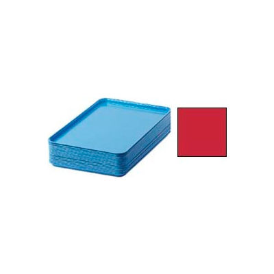 Cambro 1826521 - Camtray 18" x 26" Rectangular, Cambro Red - Pkg Qty 6