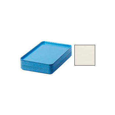 Cambro 1826538 - Camtray 18 "x 26" rectangulaire, Cottage blanc - Qté par paquet : 6