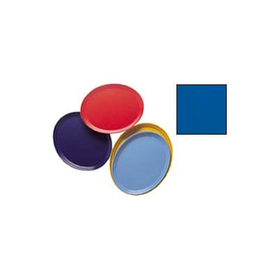 Cambro 2500123 - Camtray 19" x 24" Oval, Amazon Blue - Pkg Qty 6