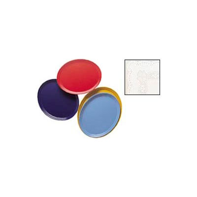 Cambro 2500246 - Camtray 19" x 24" Oval, Doily Lite Peach - Pkg Qty 6