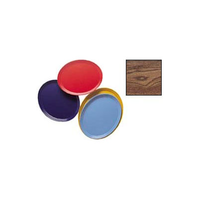 Cambro 2500304 - Camtray 19" x 24" Oval, Country Oak - Pkg Qty 6