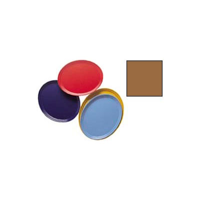 Cambro 2500508 - Camtray 19" x 24" Oval, Suede Brown - Pkg Qty 6