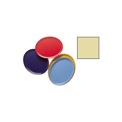 Cambro 2500536 - Camtray 19" x 24" Oval, Lemon Chiffon - Pkg Qty 6