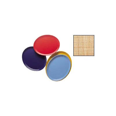 Cambro 2700204 - Camtray 22 x 26 Oval, Rattan - Pkg Qty 6