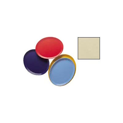 Cambro 2700537 - Camtray 22 x 26 Oval, Cameo Yellow - Pkg Qty 6