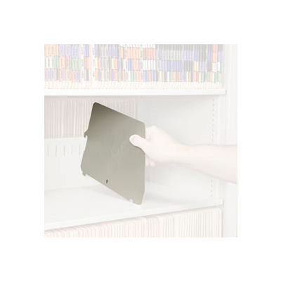 Rotary File Cabinet Components, 5 Pack of Letter/Legal File Dividers, Bone White