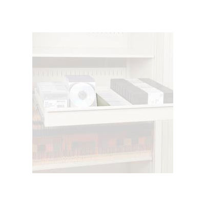Rotary File Cabinet Components, 3" Media Divider (Each), Bone White