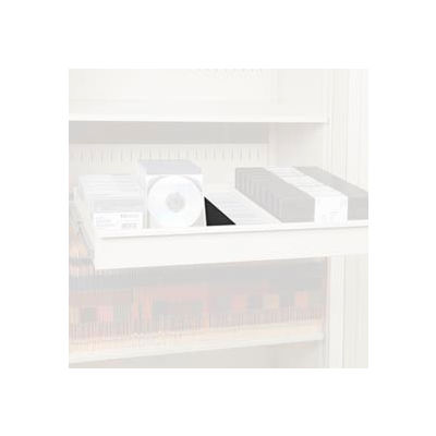 Rotary File Cabinet Components, 3" Media Divider (Each), Black
