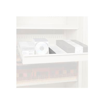 Rotary File Cabinet Components, 3" Media Divider (Each), Light Gray