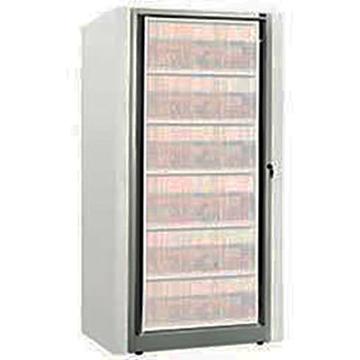 Rotary File Cabinet Components, Base Adder Unit, Legal, 4-High, Light Gray