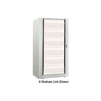 Rotary File Cabinet Components, Base Starter Unit, Legal, 4-High, Bone White